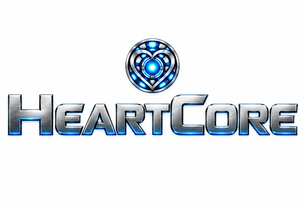 Logo HeartCore Texto Grande